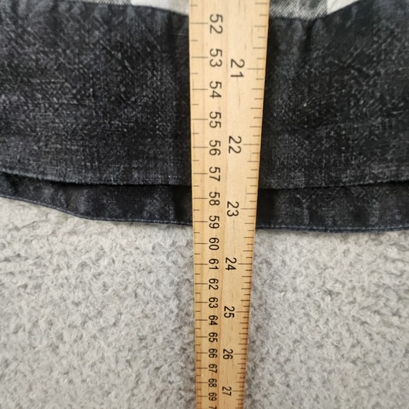 J. Jill Love Linen Top Womens S Petite Check Plaid 100% Linen Flax Gauzy Beachy - Picture 7 of 10